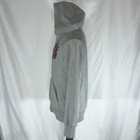 Arizona Diamondbacks Nike Center Swoosh Hoodie Medium MLB Baseball DBacks Grey - Picture 2 of 10